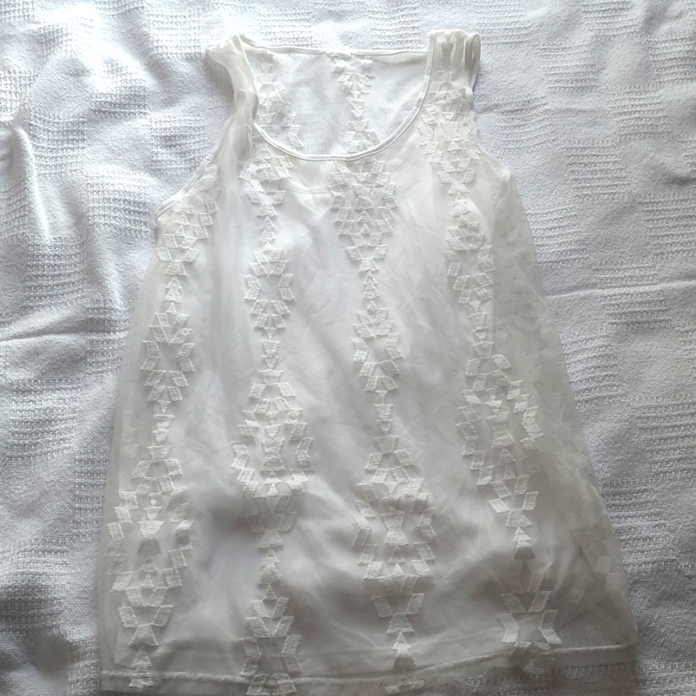 See through tank top